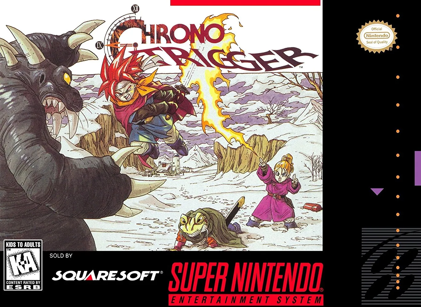 Portada americana del mejor RPG