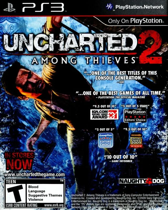 El recibimiento de Uncharted 2: Among Thieves por la prensa