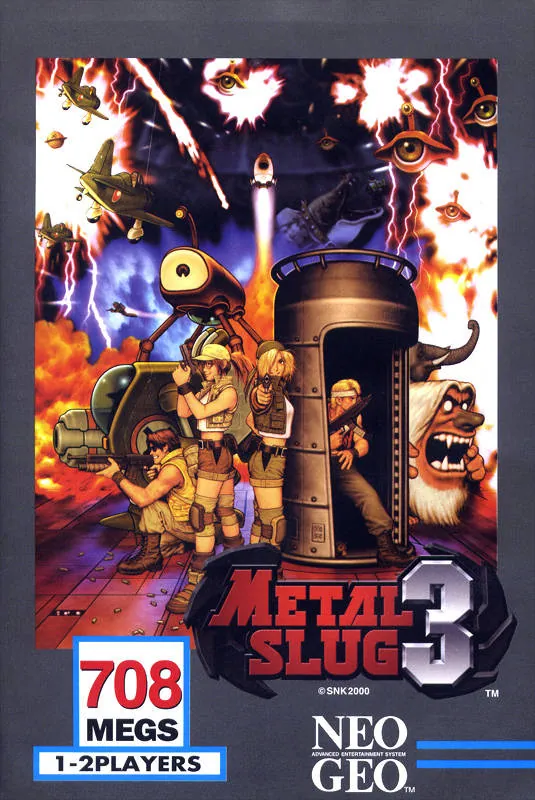 Portada para Neo Geo de Metal Slug 3