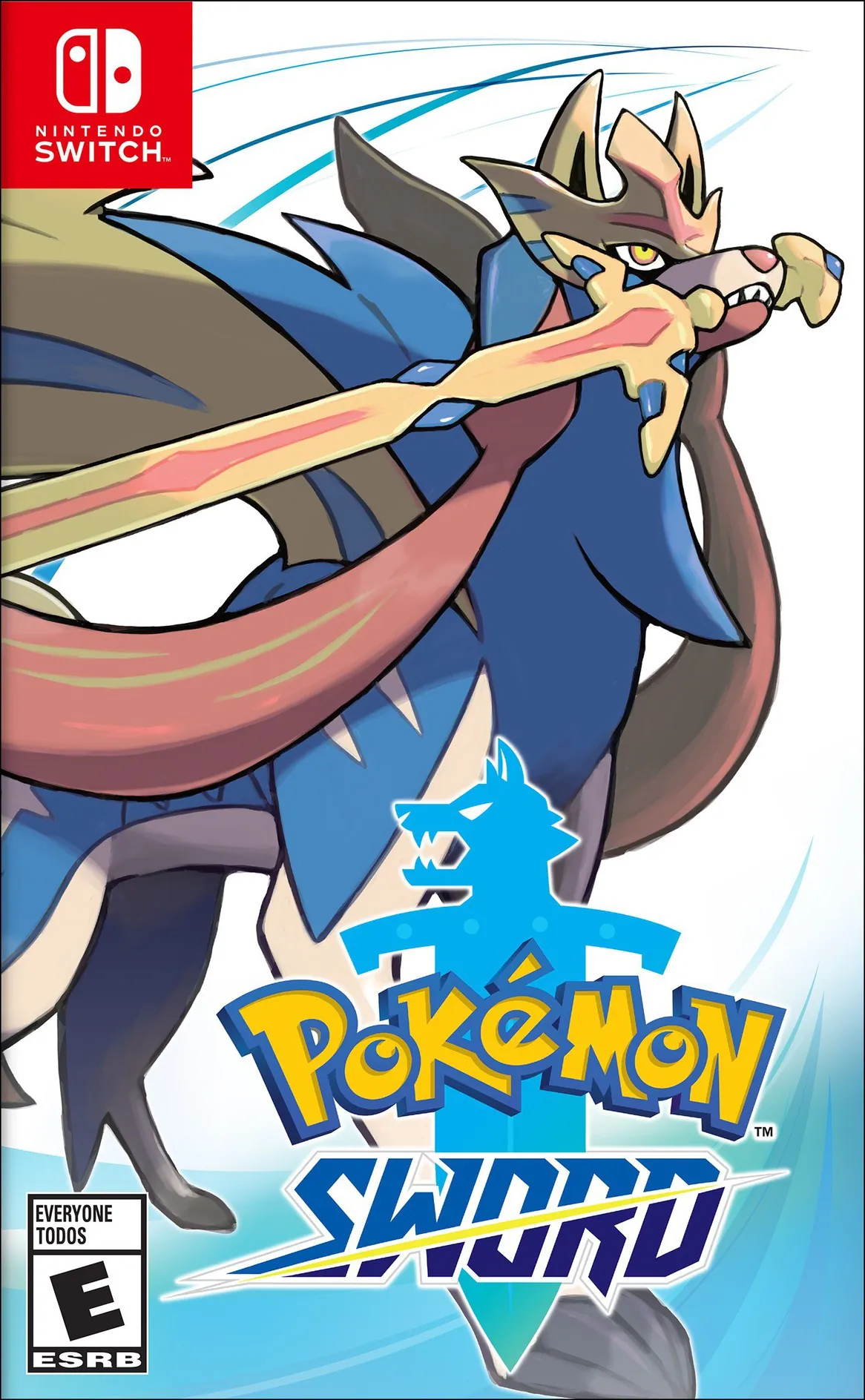 Portada de Pokémon Sword