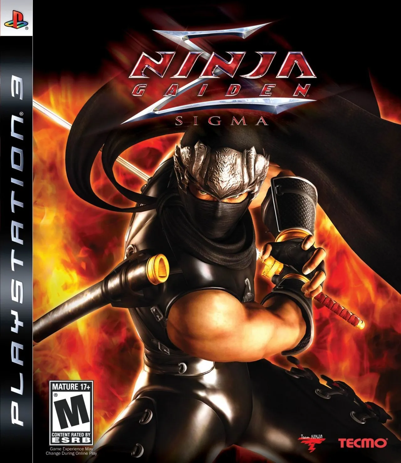 Portada del 1er Ninja Gaiden en PlayStation