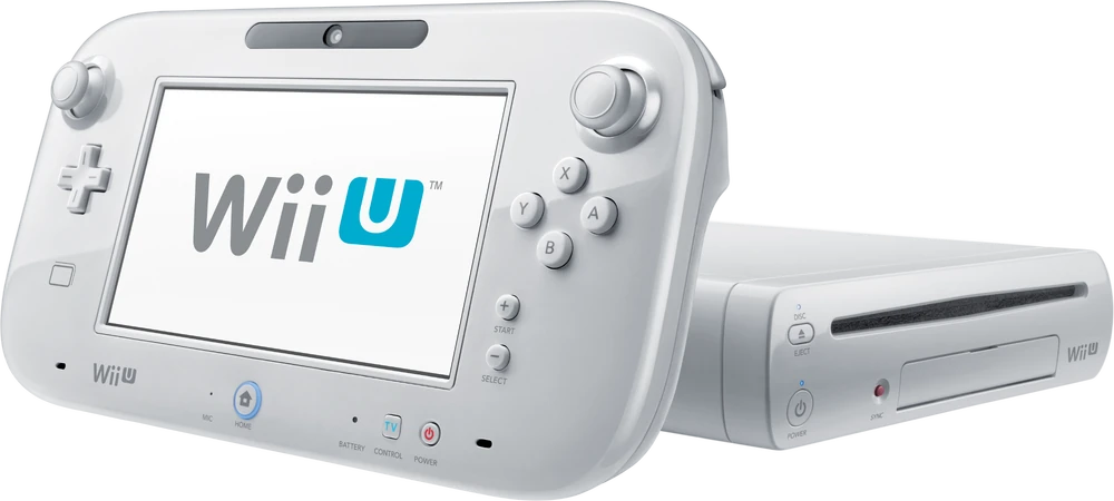Modelo estándar de Wii U blanco