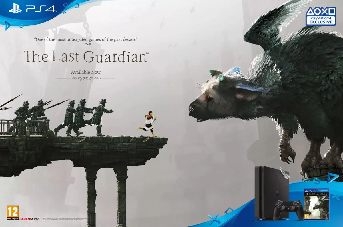 Anuncio británico de The Last Guardian