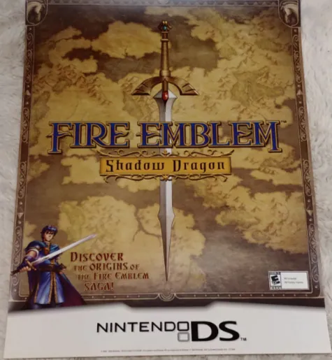 Poster promocional de Fire Emblem: Shadow Dragon
