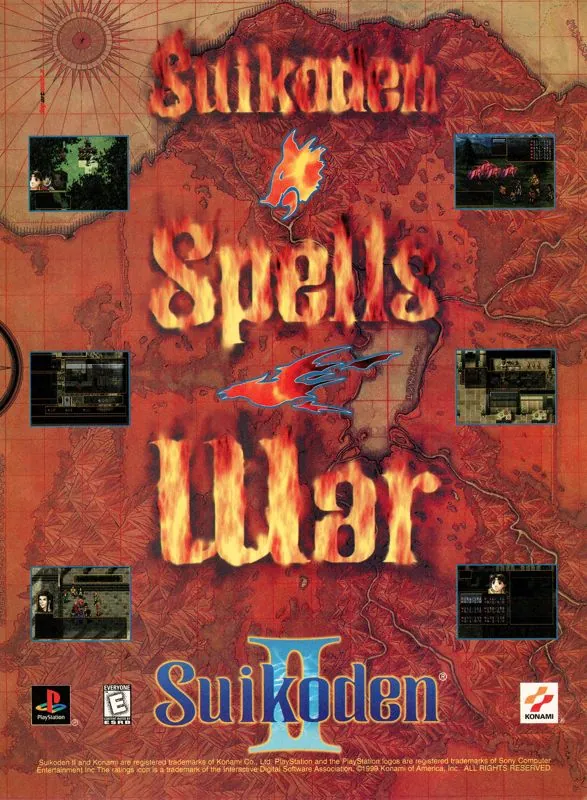 Anuncio de revista gringa de Suikoden II