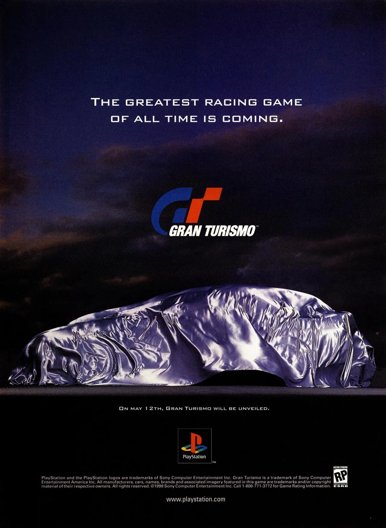 Anuncio de revista de Gran Turismo en EE.UU.