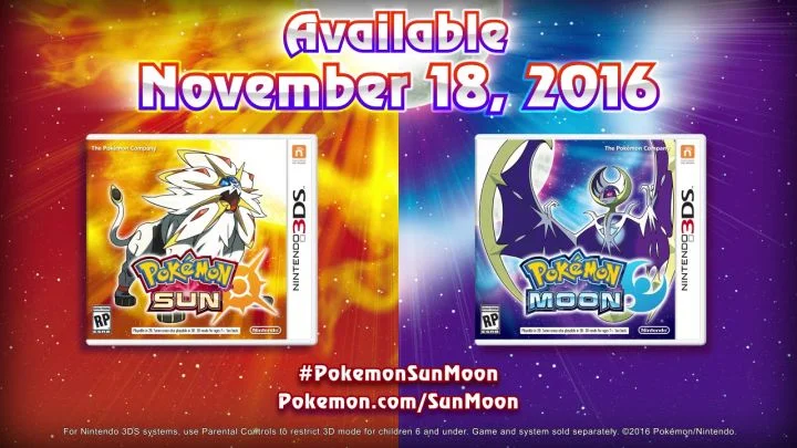 Anuncion de Pokémon Sun y Pokemon Moon