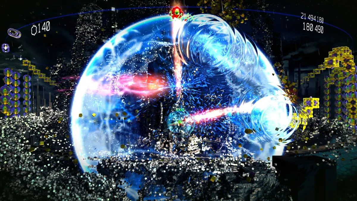 Resogun es impresionante