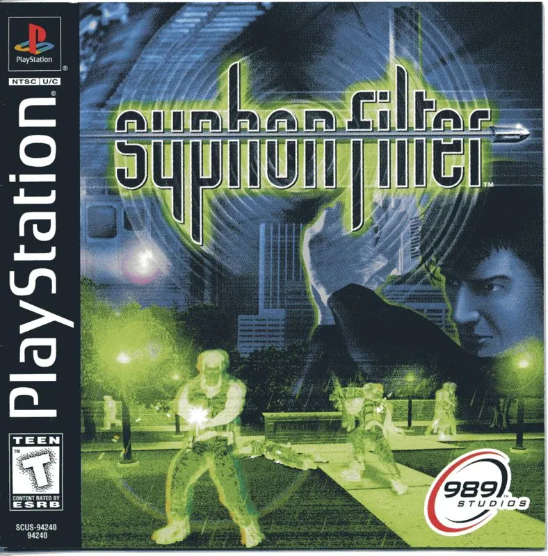 Portada americana de Syphon Filter