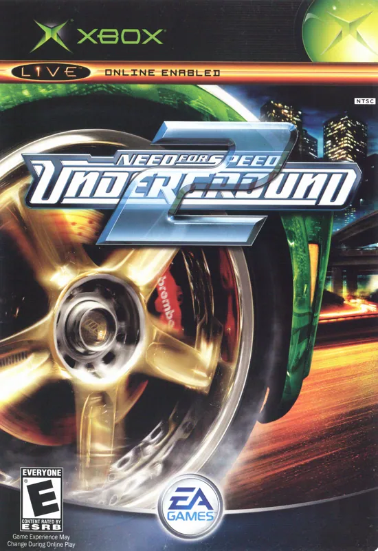 Versión para Xbox de Need for Speed: Underground 2