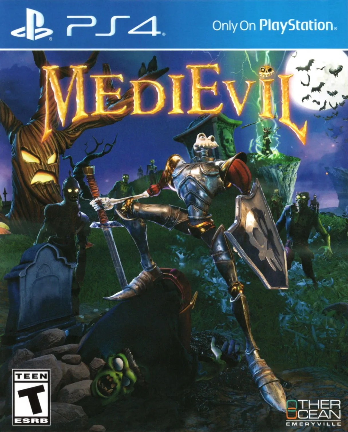 Carátula del remake de MediEvil que nadie pidió