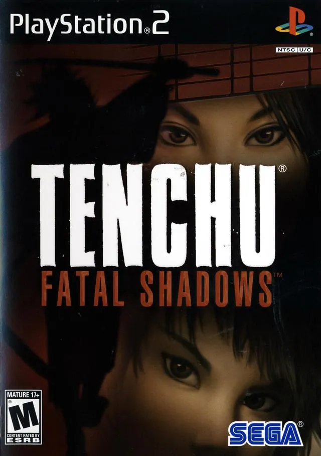 Portada americana de Tenchu: Fatal Shadows