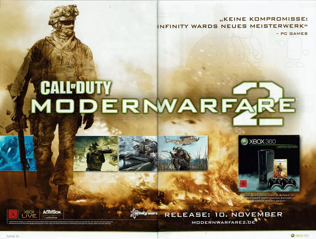 Anuncio alemán de Call of Duty: Modern Warfare 2