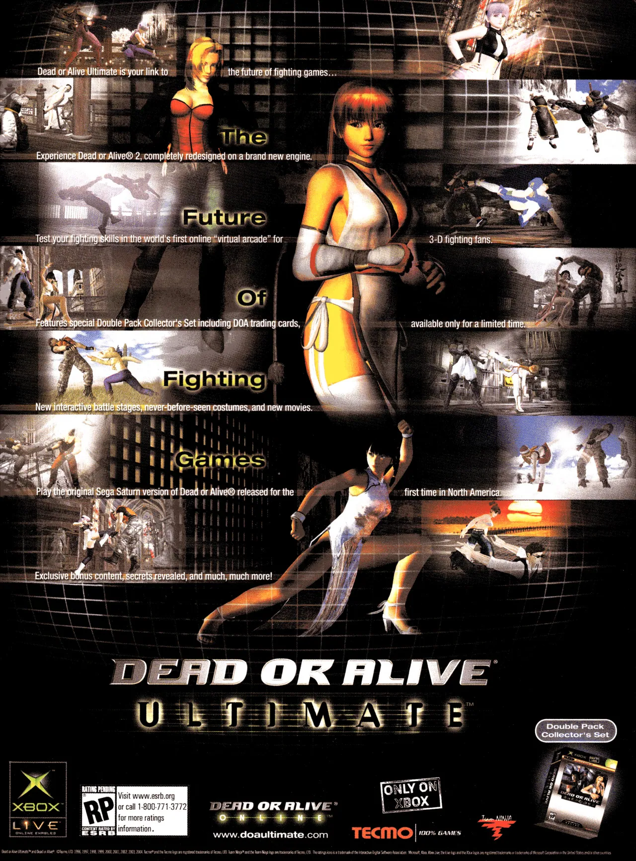 Anuncio previo al lanzamiento de Dead Or Alive Ultimate