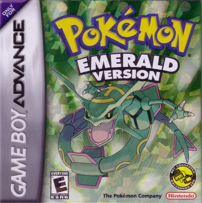 Portada americana de Pokémon Emerald indica la conexión con GCN