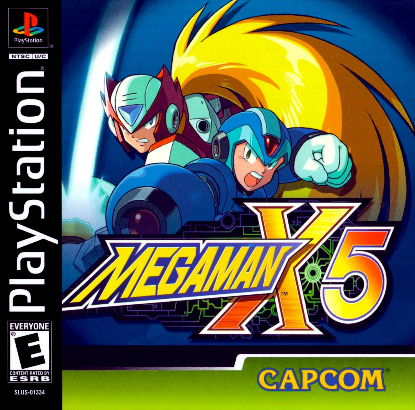 Portada americana de Mega Man X5
