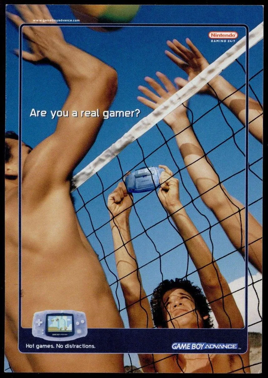 Anuncio europerro de Game Boy Advance