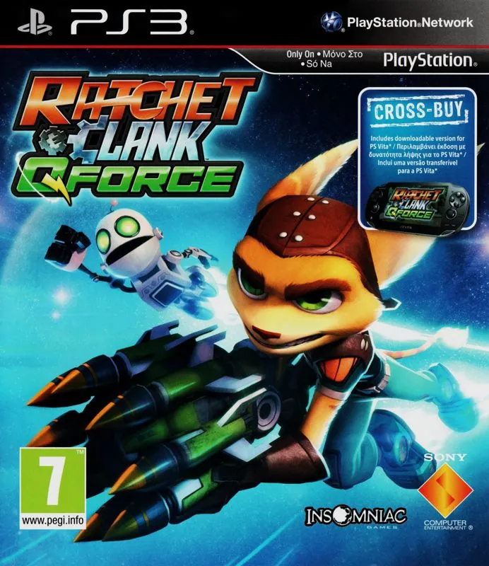 Portada europerra de Ratchet & Clank: Full Frontal Assault