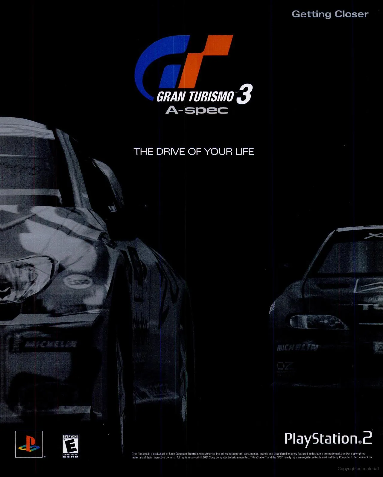Un anuncio de revista de Gran Turismo 3