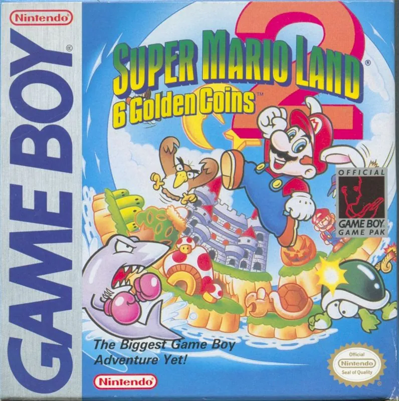 Portada americana de Super Mario Land 2