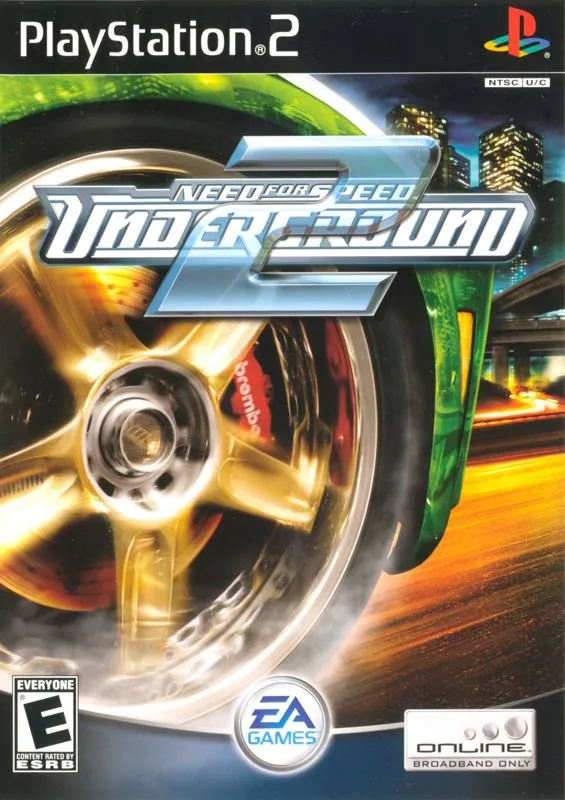 Versión para PS2 de Need for Speed: Underground 2
