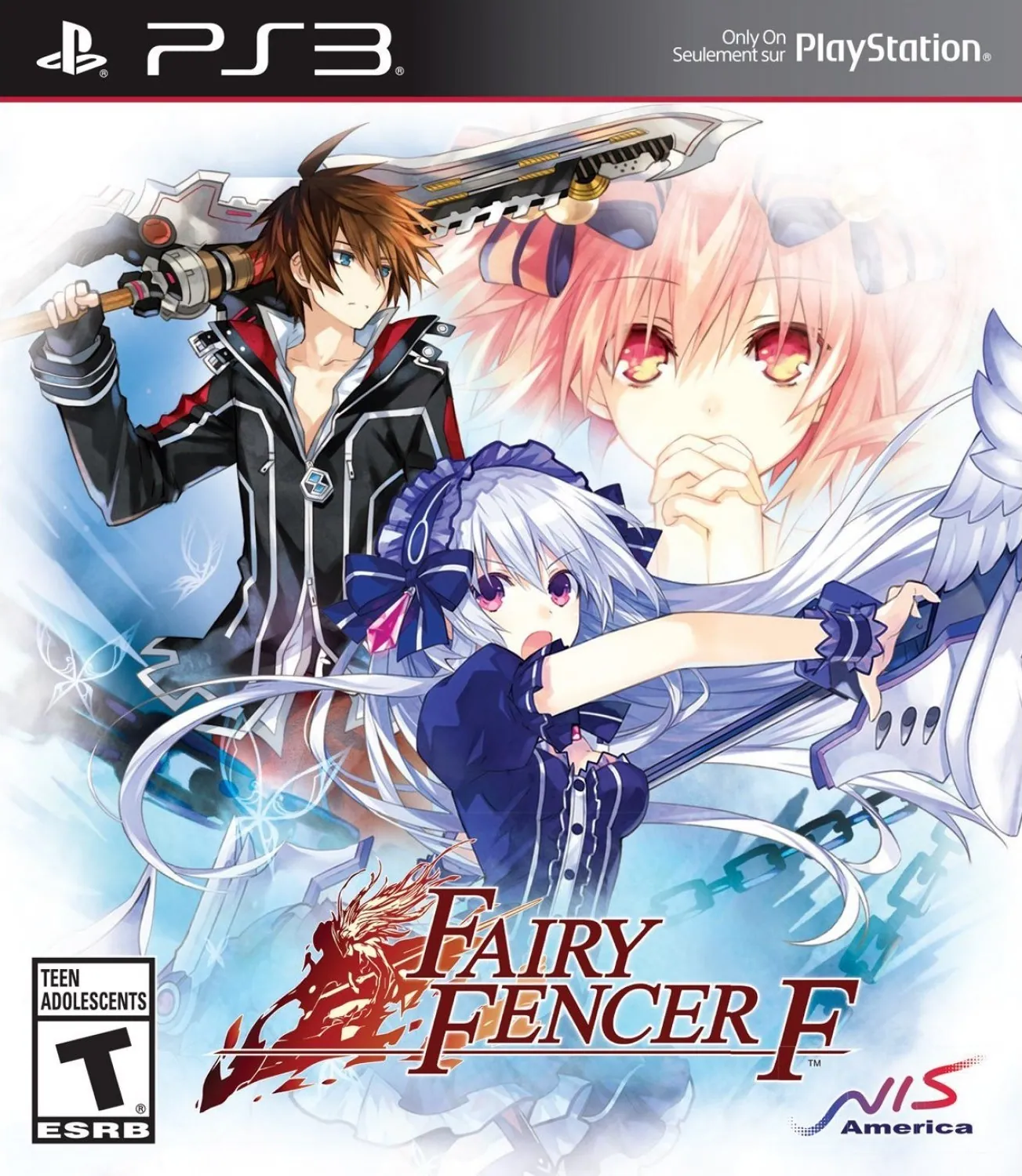 Portada americana del Fairy Fencer F original