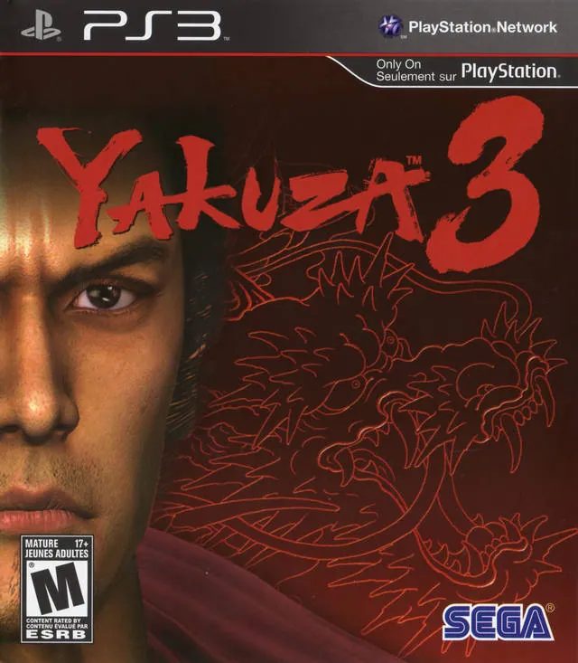 Portada americana de Yakuza 3