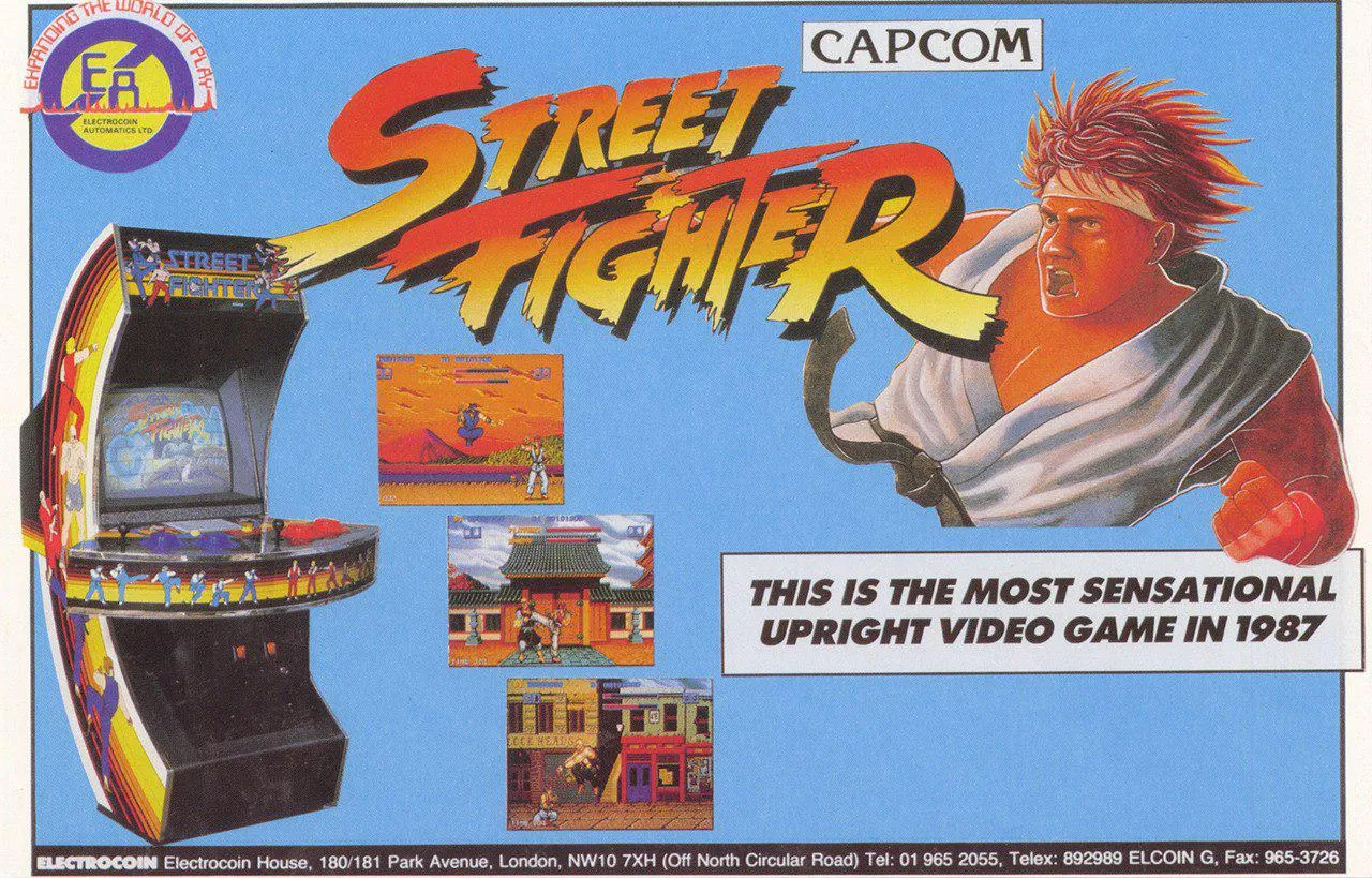 El 1er Street Fighter hizo ruido
