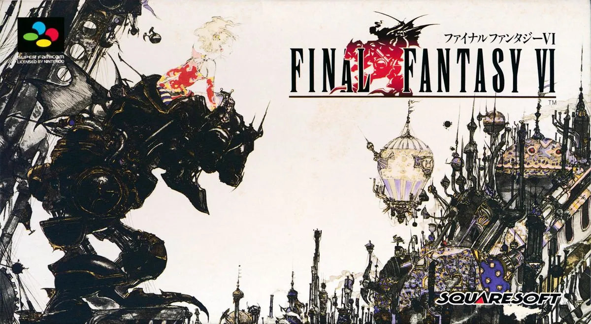 Portada nipona de Final Fantasy VI