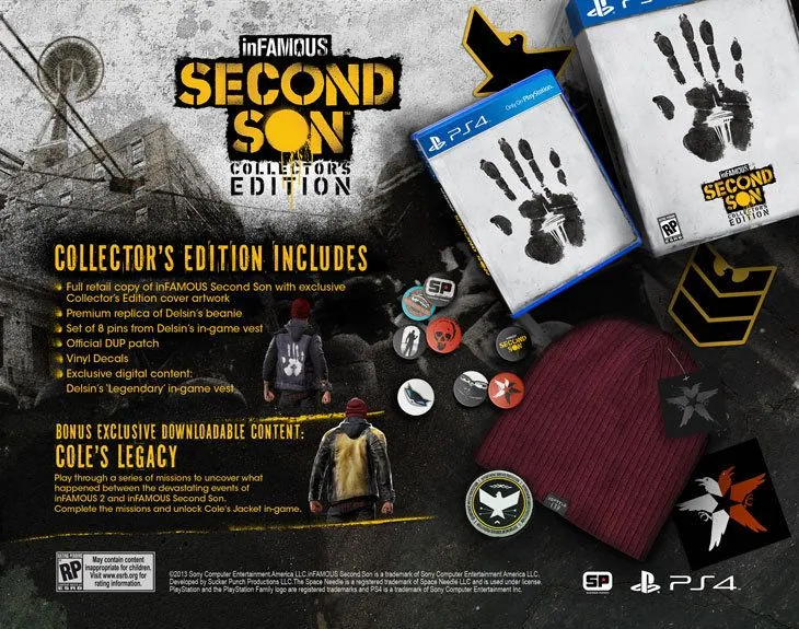 La edición coleccionista de Infamous: Second Son