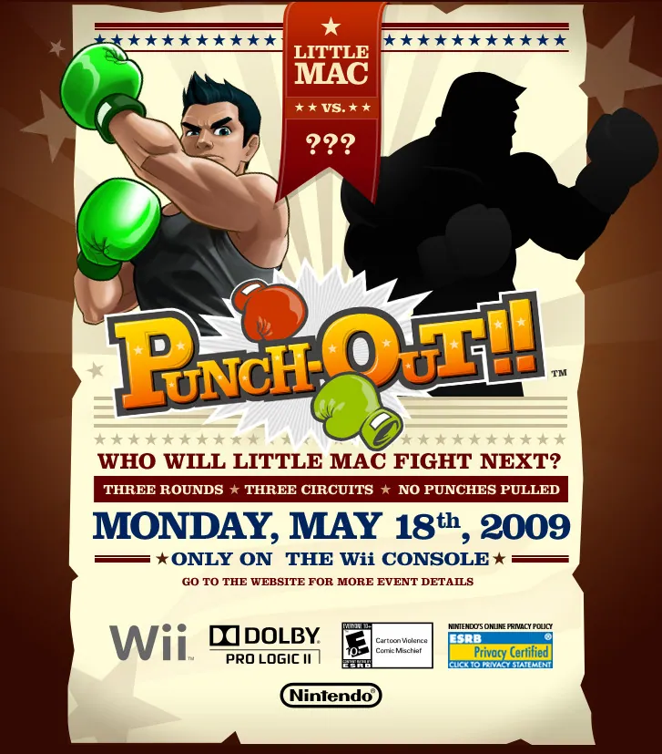 Otro de los anuncios de Punch Out!! de Wii