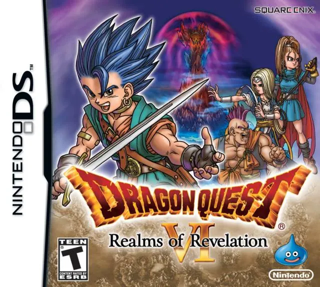 Portada americana de Dragon Quest VI: Realms of Revelation
