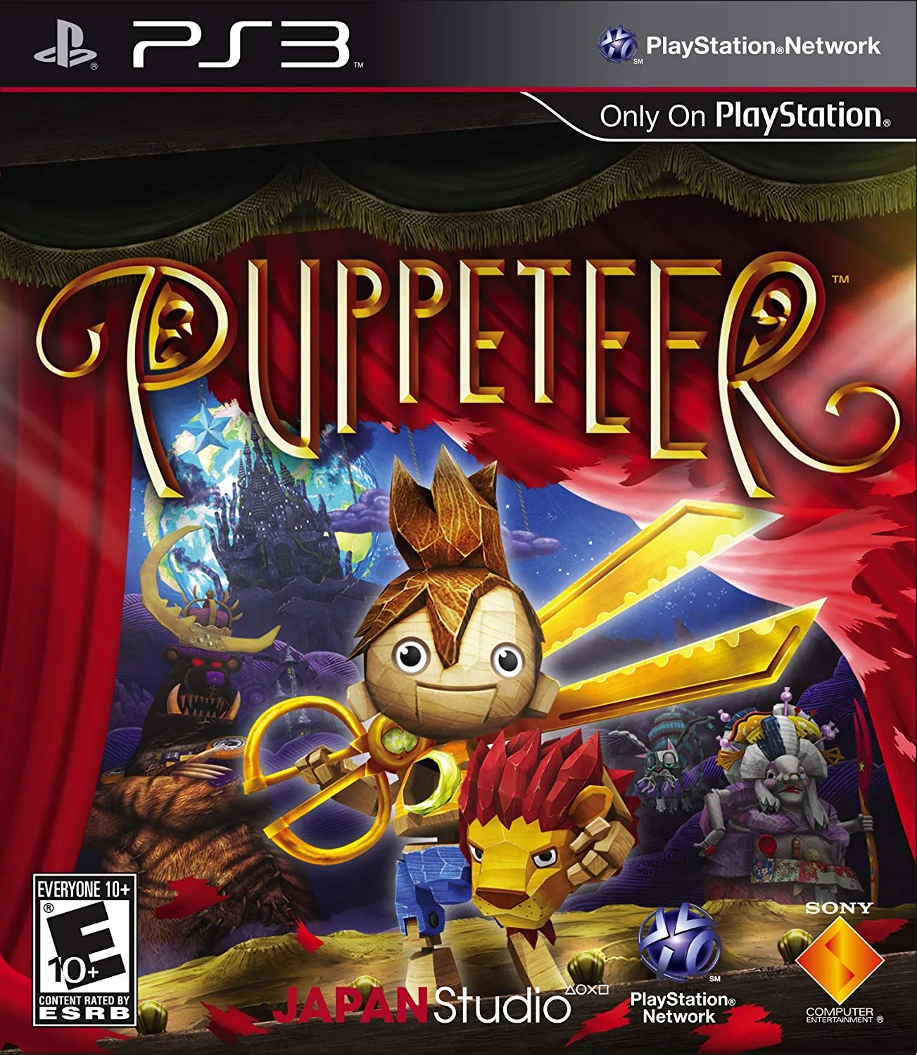 Portada americana del excelente Puppeteer
