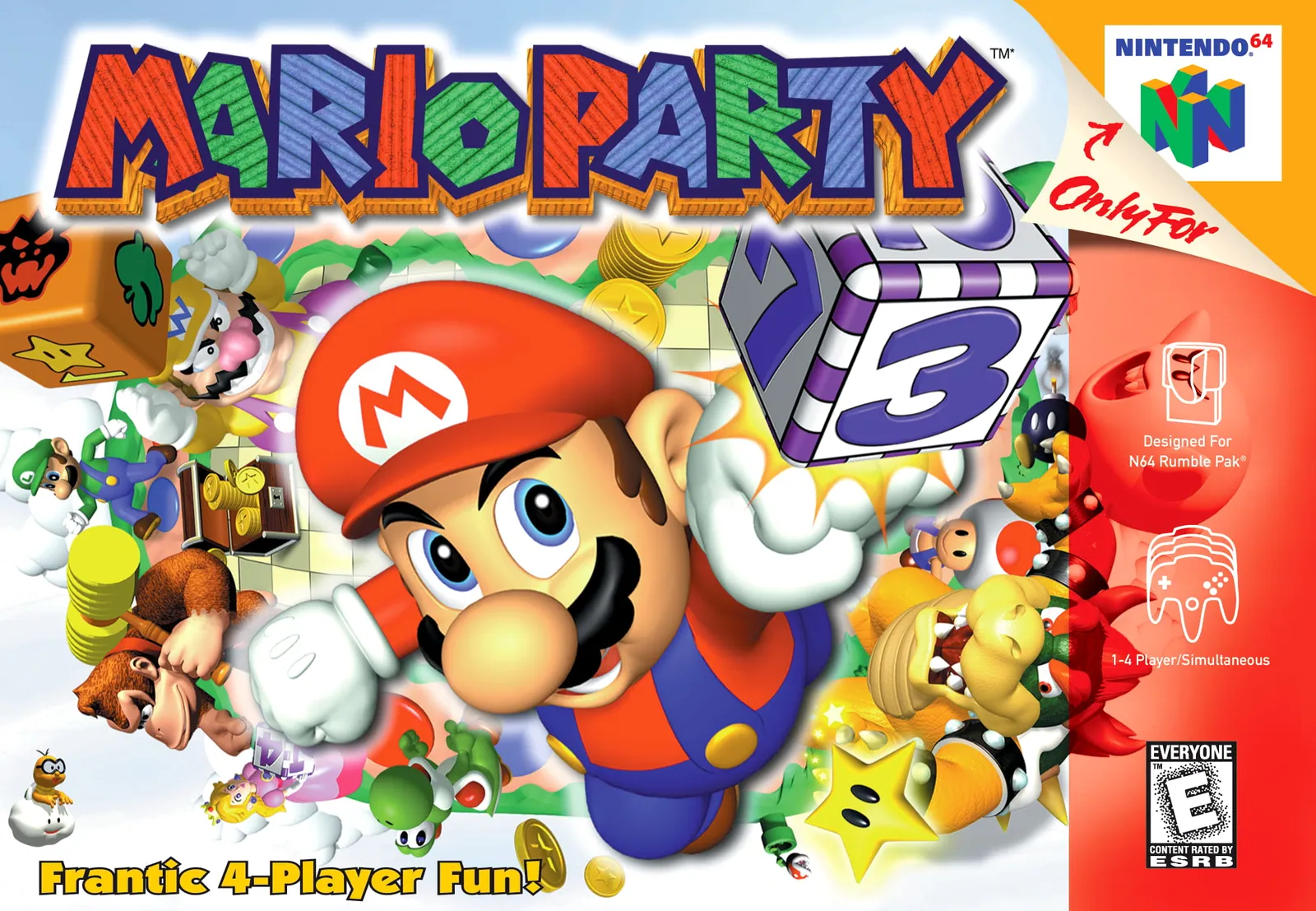 Portada americana de Mario Party