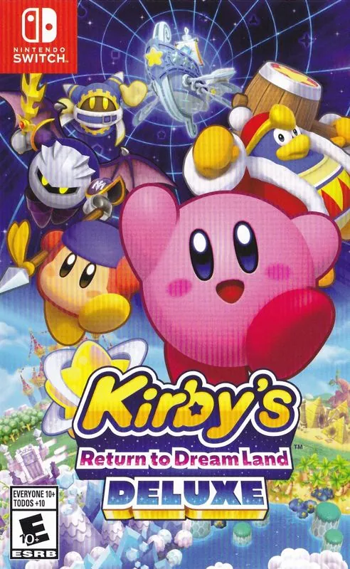 Portada del remaster de Kirby's Return to Dream Land para Switch