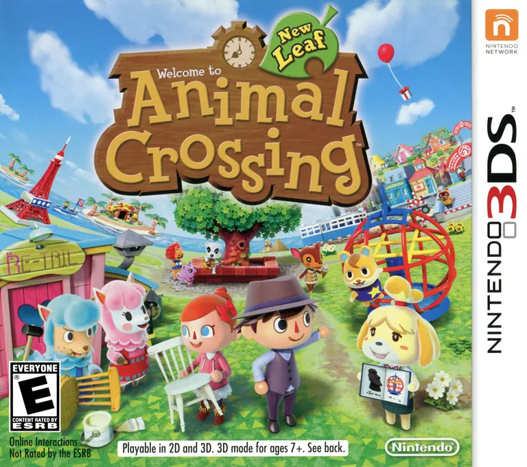 Portada americana del 4to Animal Crossing