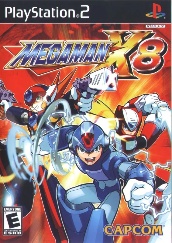 Portada americana de Mega Man X8