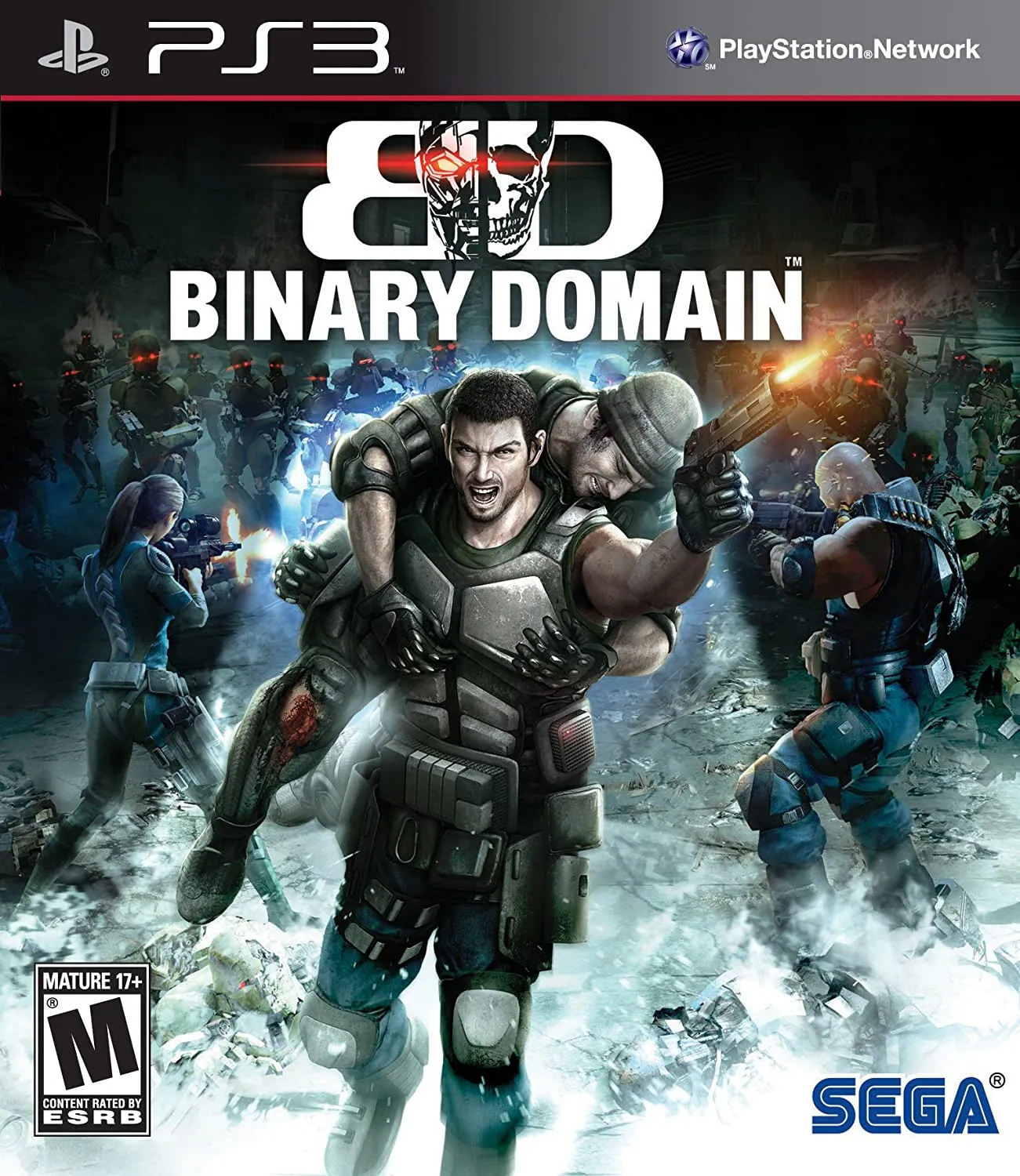 Versión para PS3 de Binary Domain