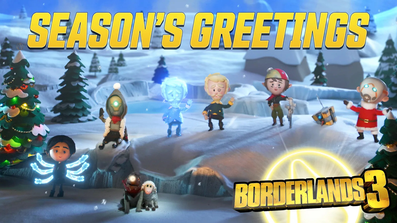 Saludos pascueros de Borderlands 3