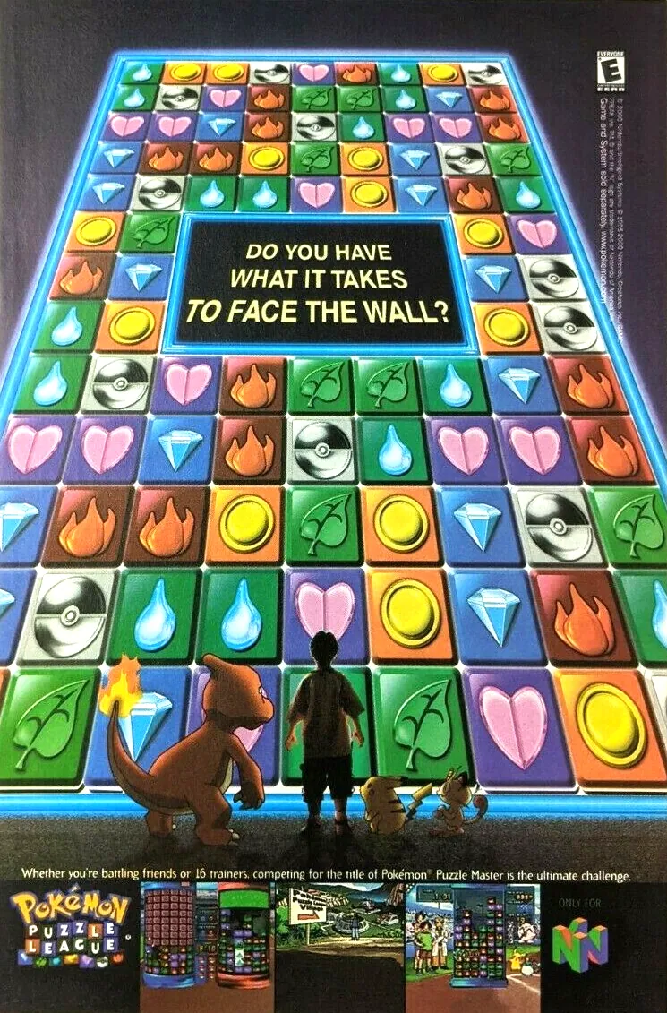 Anuncio de revista gringa de Pokémon Attack