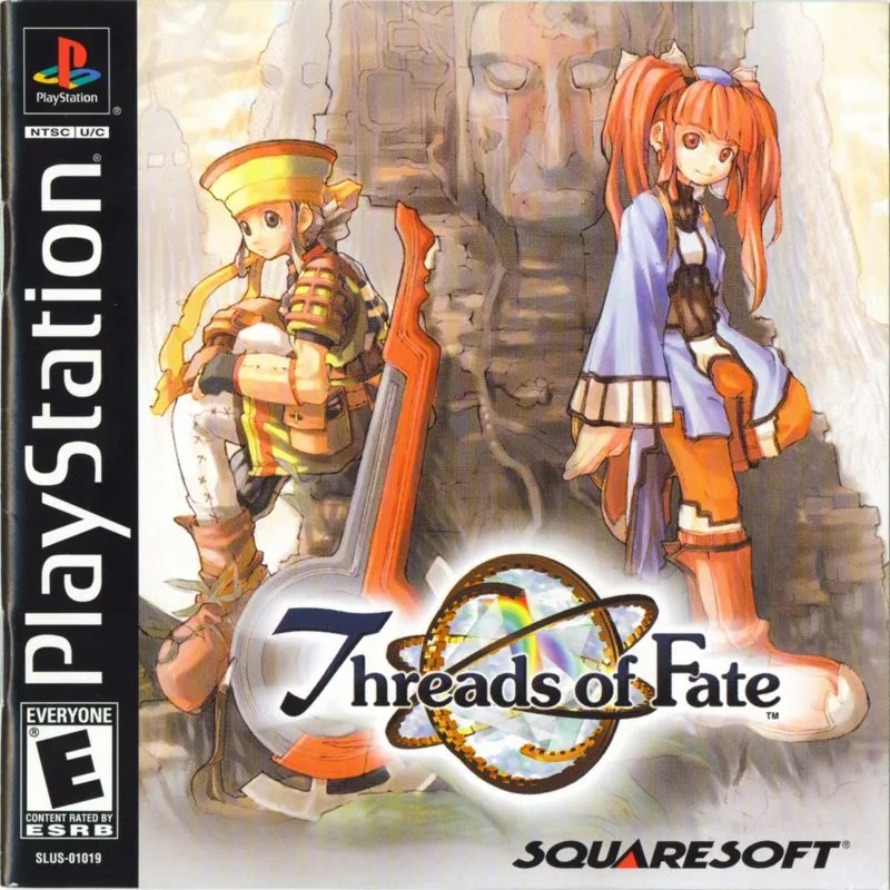 Portada americana de Threads of Fate