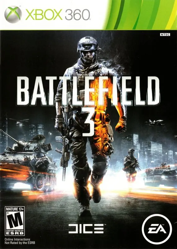 Versión para Xbox 360 de Battlefield 3