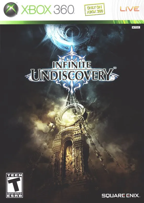 Portada americana de Infnite Undiscovery