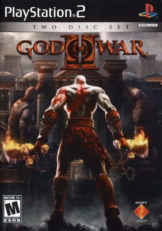 Portada americana de God of War II
