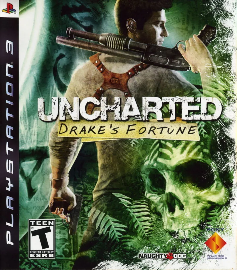 Portada de Uncharted: Drake’s Fortune para PS3