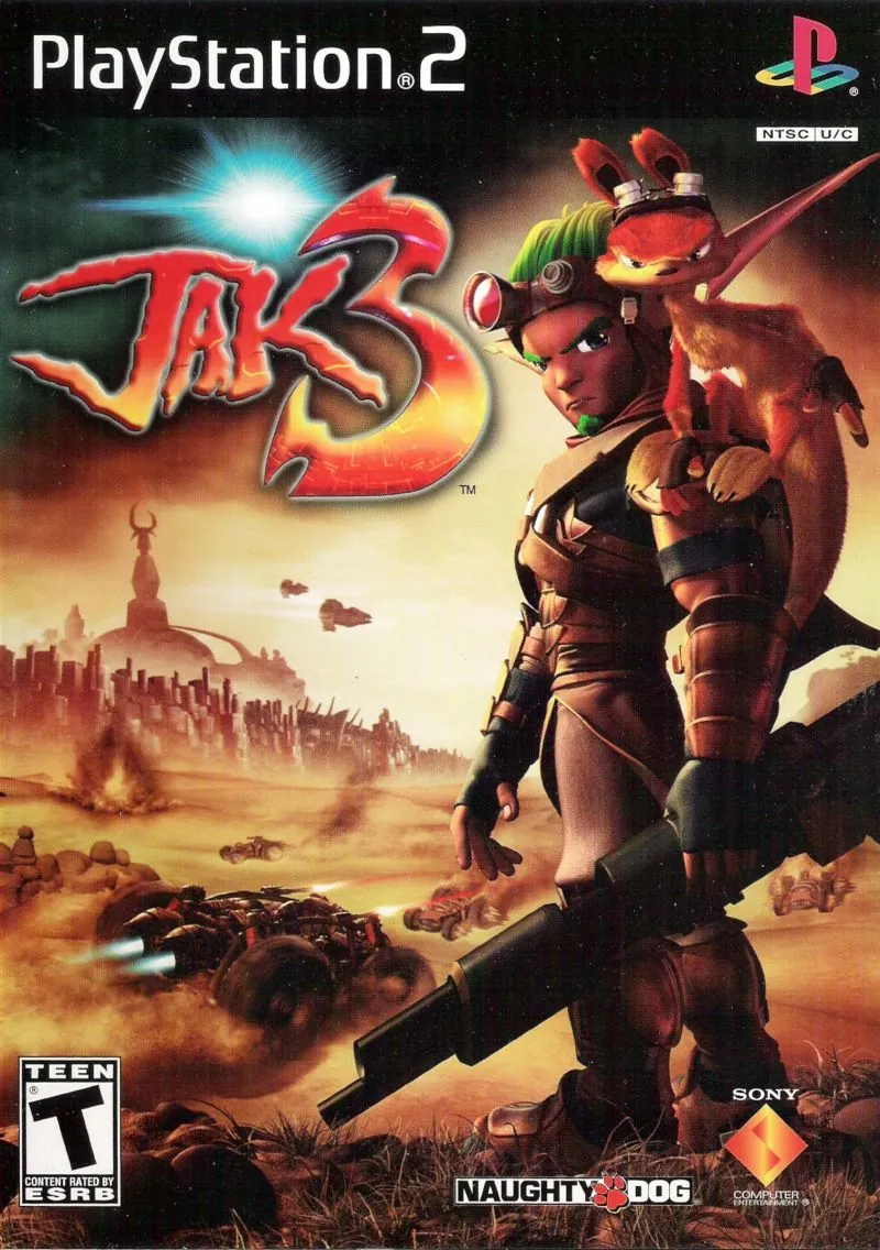 Portada americana de Jak 3