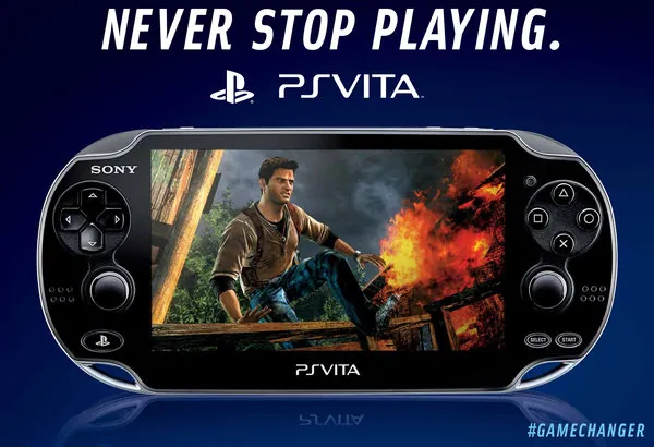 Uno de tantos posters y anuncios de PlayStation Vita