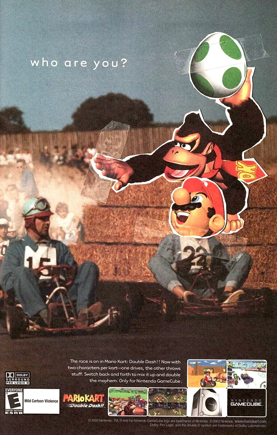 Anuncio gringo de Mario Kart: Double Dash‼