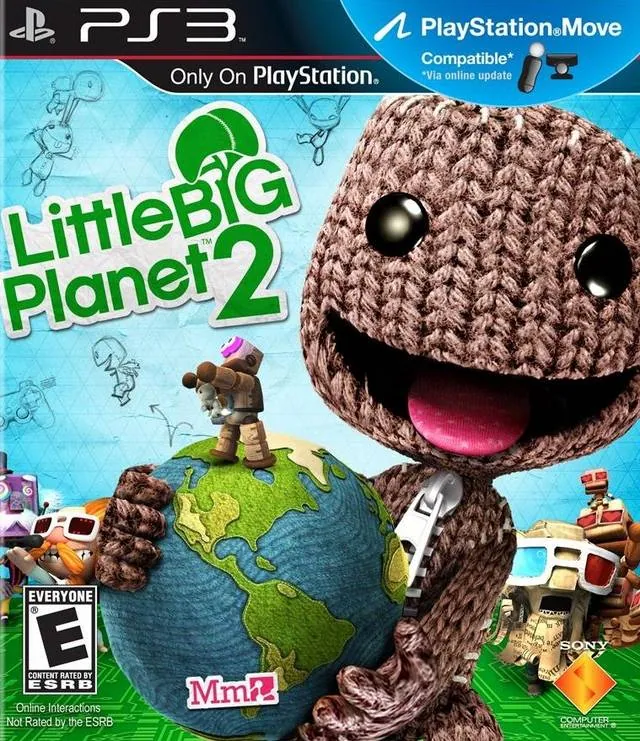Portada americana de LittleBigPlanet 2