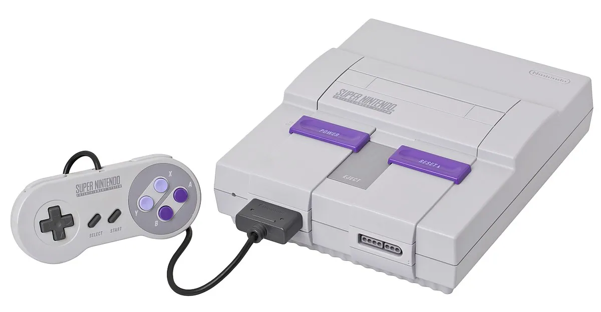 El SNES americano, más cuadrado que el nipón